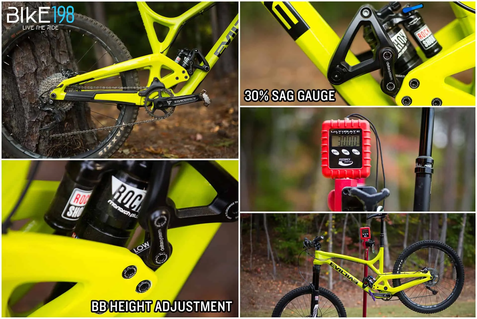 Review / Evil Bikes / The Insurgent / 27.5 / 6" Travel MTB 10 The Insurgent Frame Features