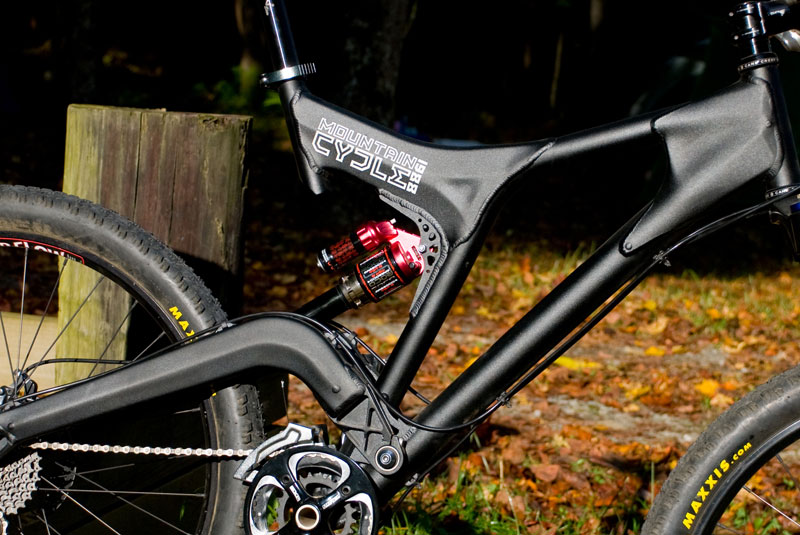 Mountain Cycle Fury Frame With Marzocchi Roco TST R mountain cycle fury frame
