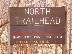 oak mtn trailhead