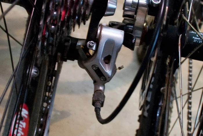 Shimano XT rear derailleur limit screws