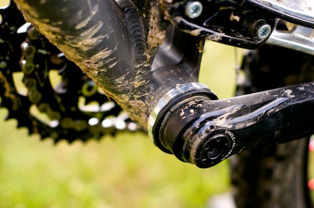 the Hive Fifteen.G Crankarm Installed the Hive Fifteen.G Crankarm Installed