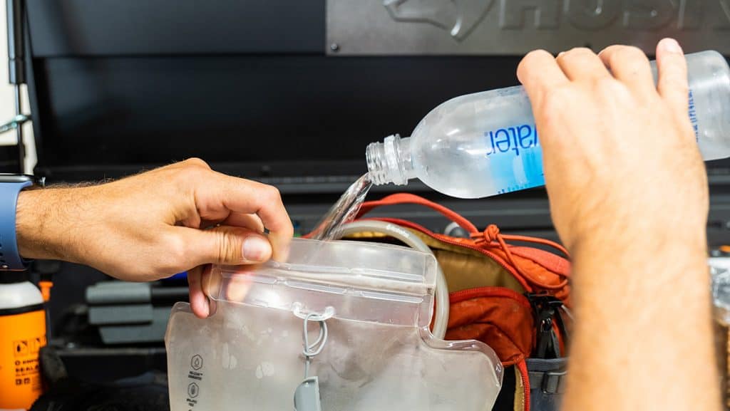 Smart Water in Hydration Packs