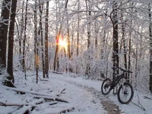 Snow Mountain Bike Ride