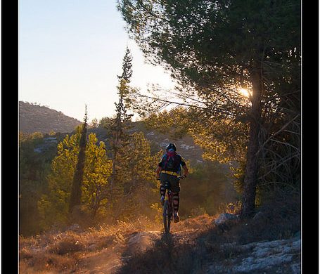 Sunset Mountain Biking
