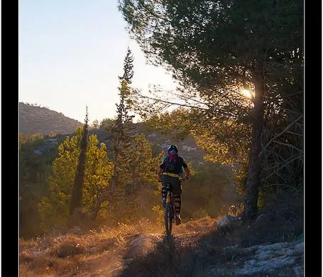 Sunset Mountain Biking