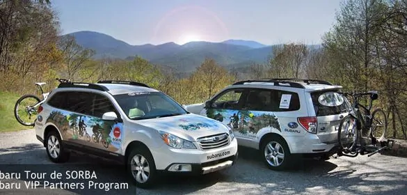 SORBA Subaru VIP Partners Program