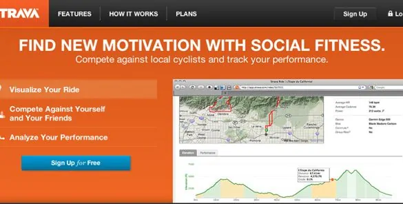 Strava GPS Logging for Cyclists