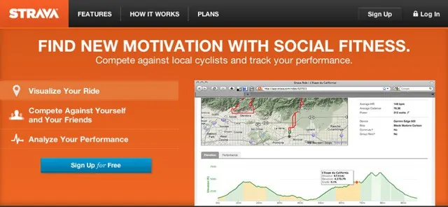 Strava GPS Logging for Cyclists