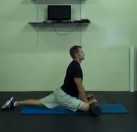 stretching