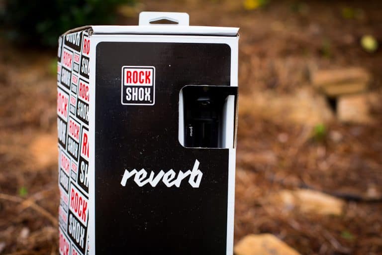 First Look: RockShox Reverb Adjustable Seat Post 9 RockShox Reverb Box
