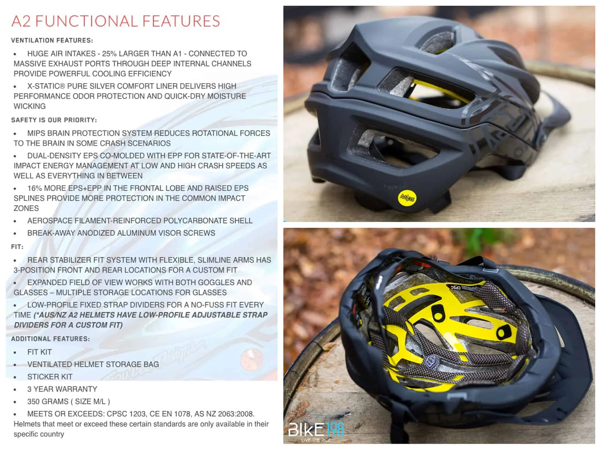 Troy Lee Designs A2 Helmet