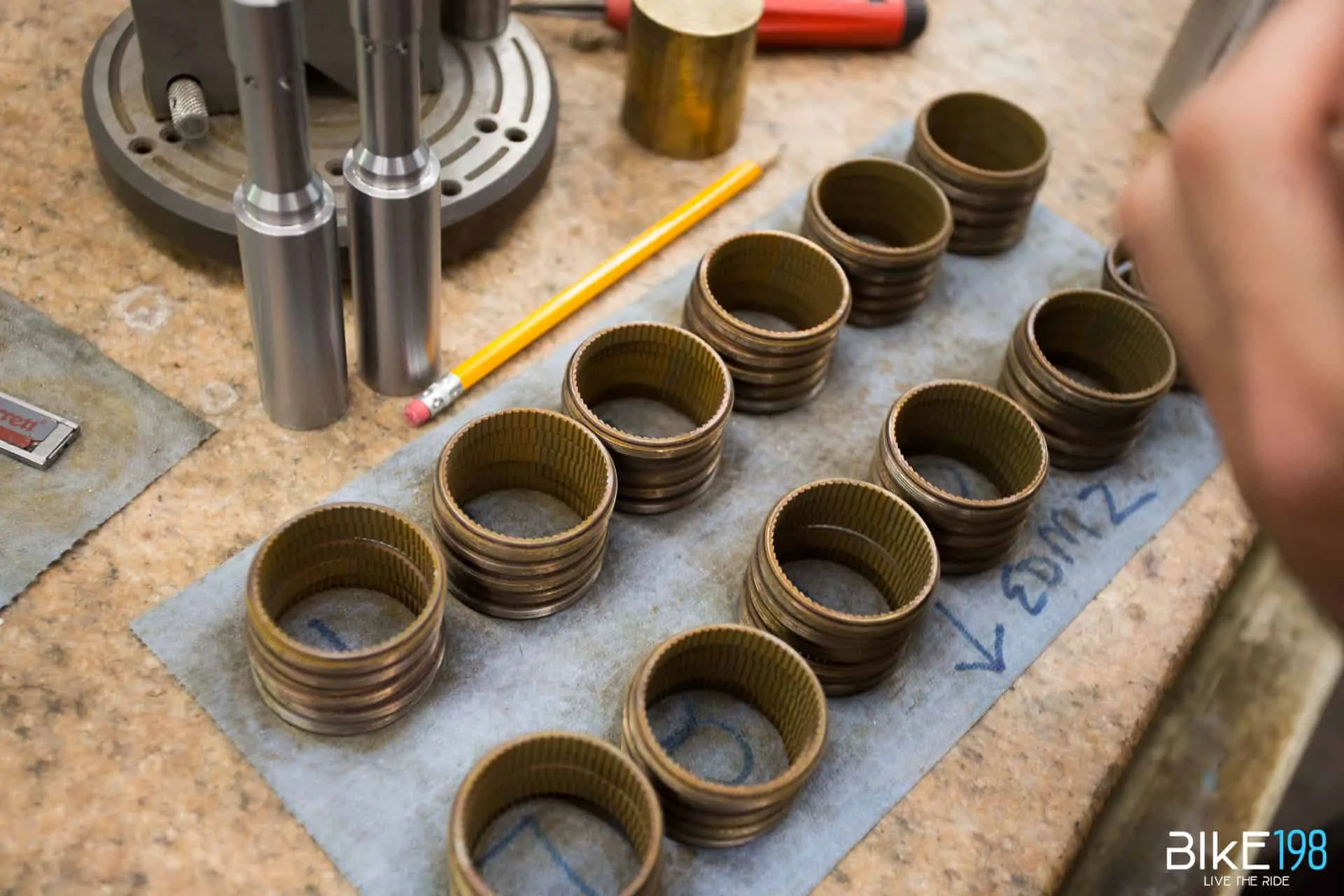 Inside Industry Nine - How they make mountain bike wheels 24 Industry Nine Drive Rings