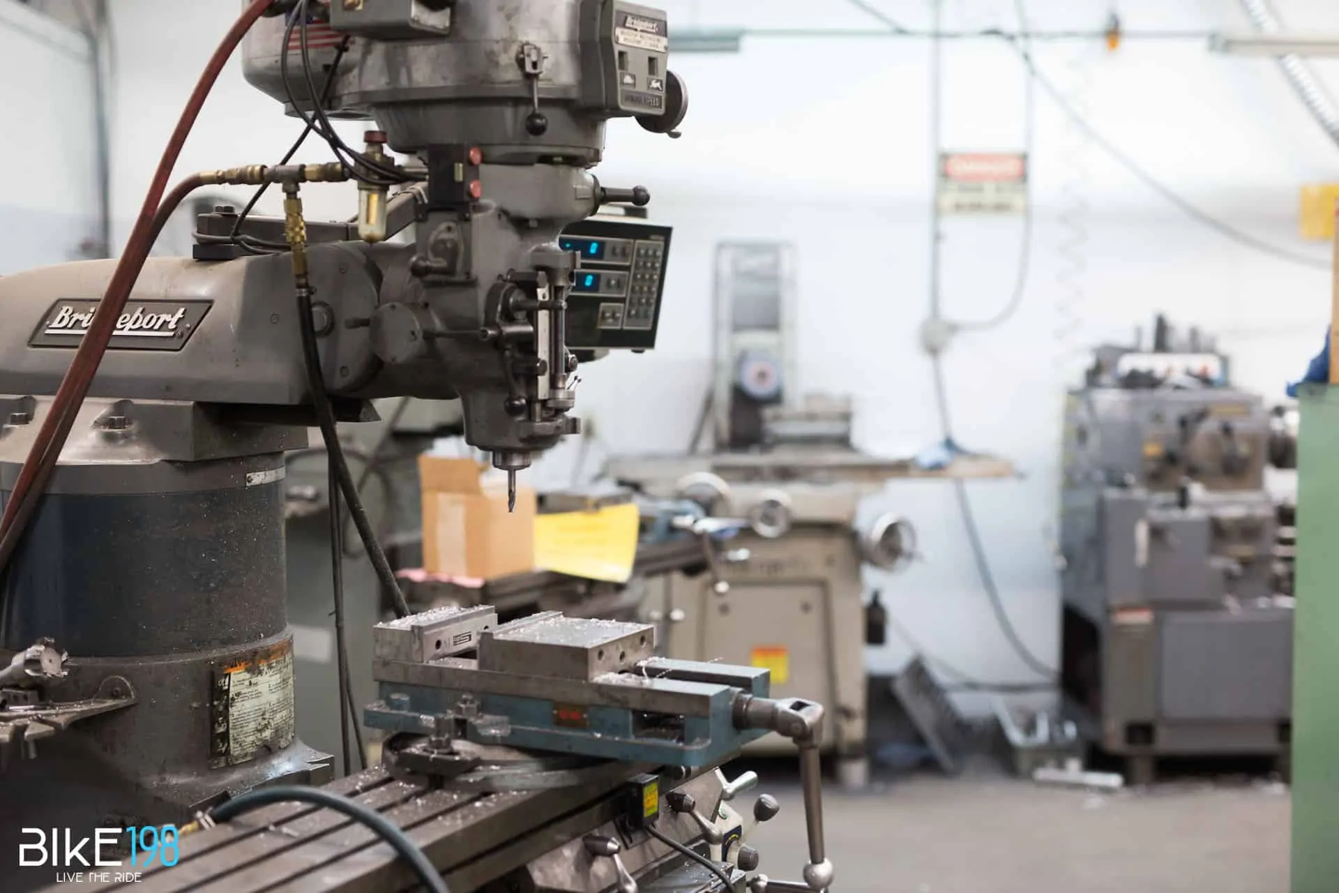 Inside Industry Nine - How they make mountain bike wheels 32 Industry Nine Old Machines
