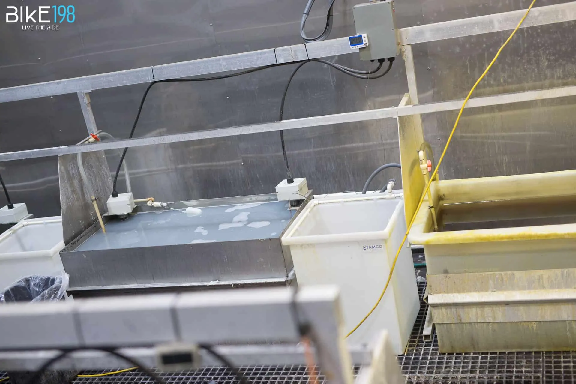 Inside Industry Nine - How they make mountain bike wheels 18 Industry Nine Anodizing