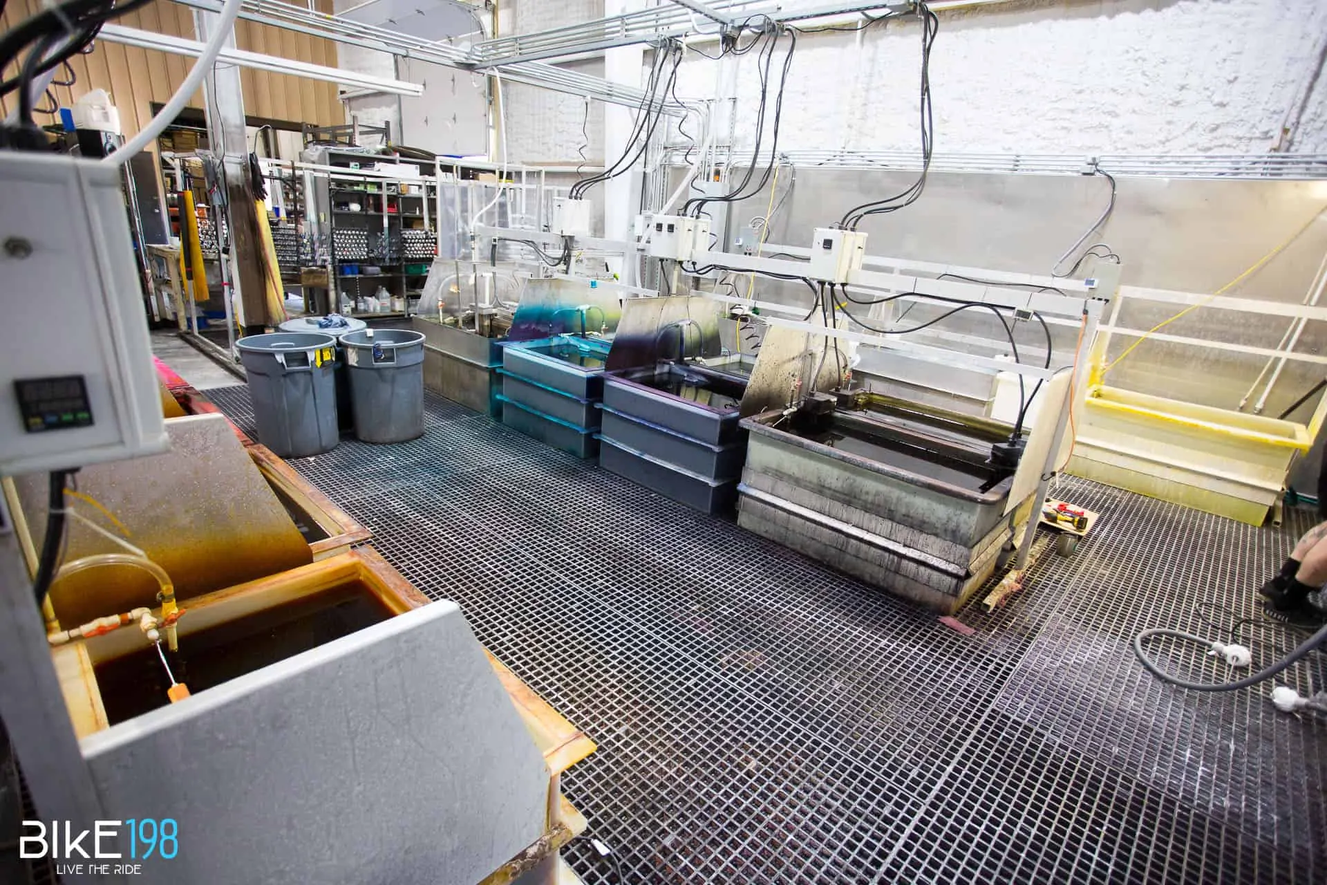 Inside Industry Nine - How they make mountain bike wheels 20 Industry Nine Anodizing