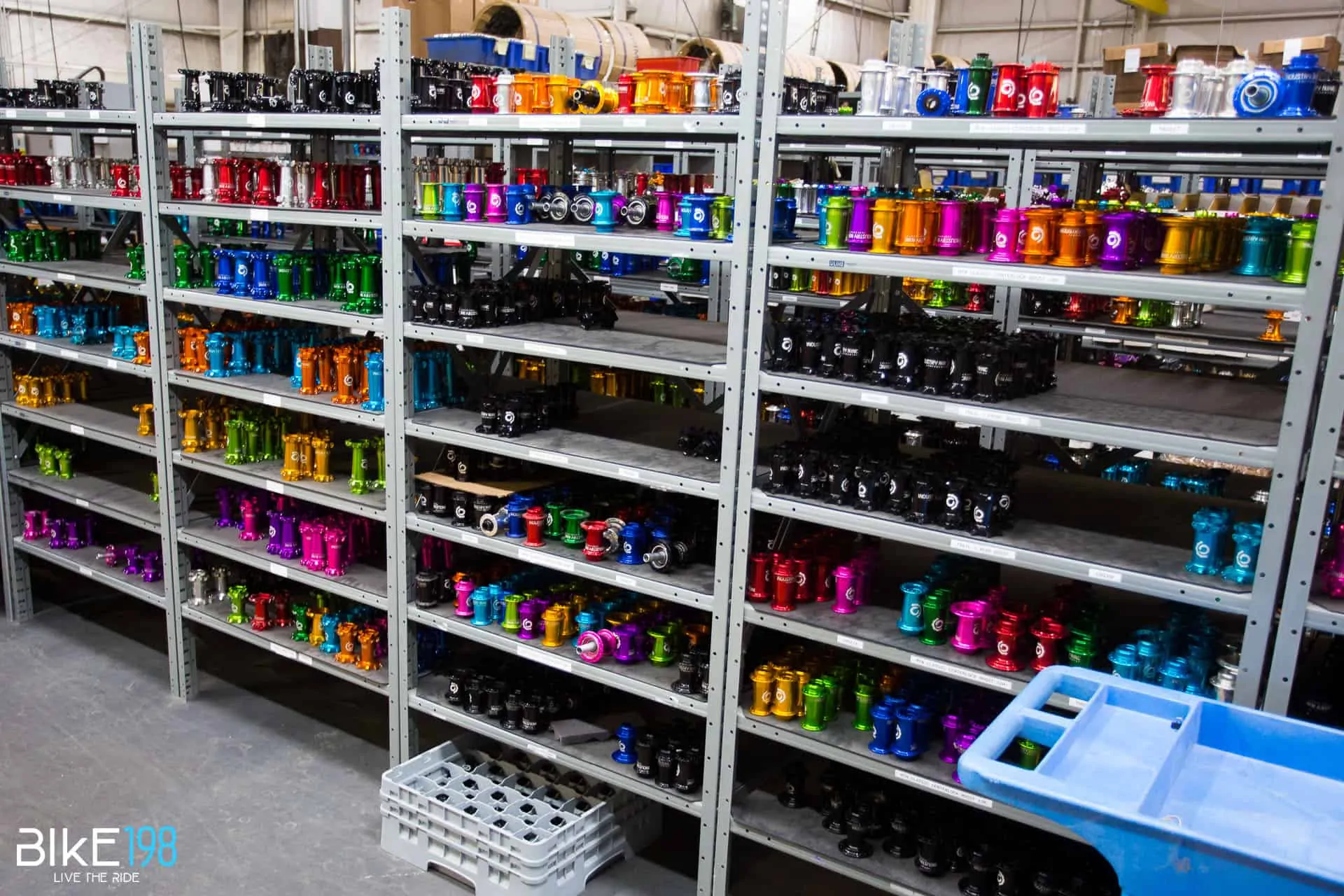 Inside Industry Nine - How they make mountain bike wheels 25 Industry Nine Inventory