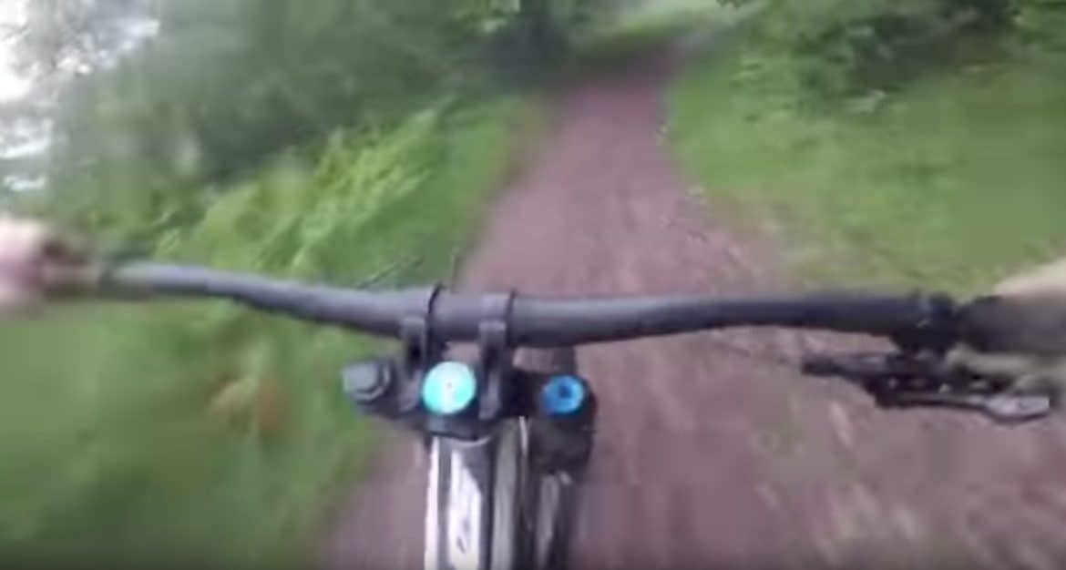Downhill Mountain Biking Wreck