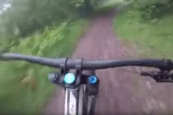 Downhill Mountain Biking Wreck