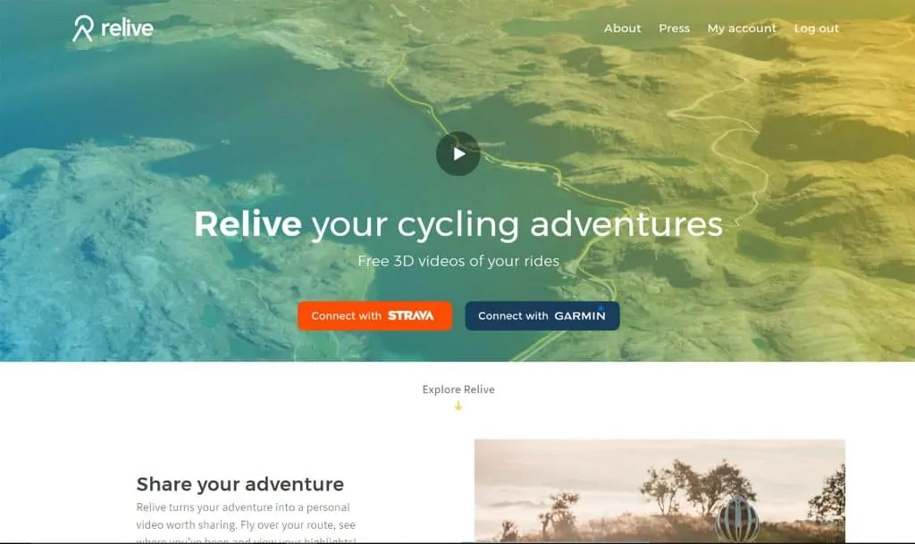 Relive.cc Strava