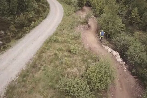 Enduro Mountain biking