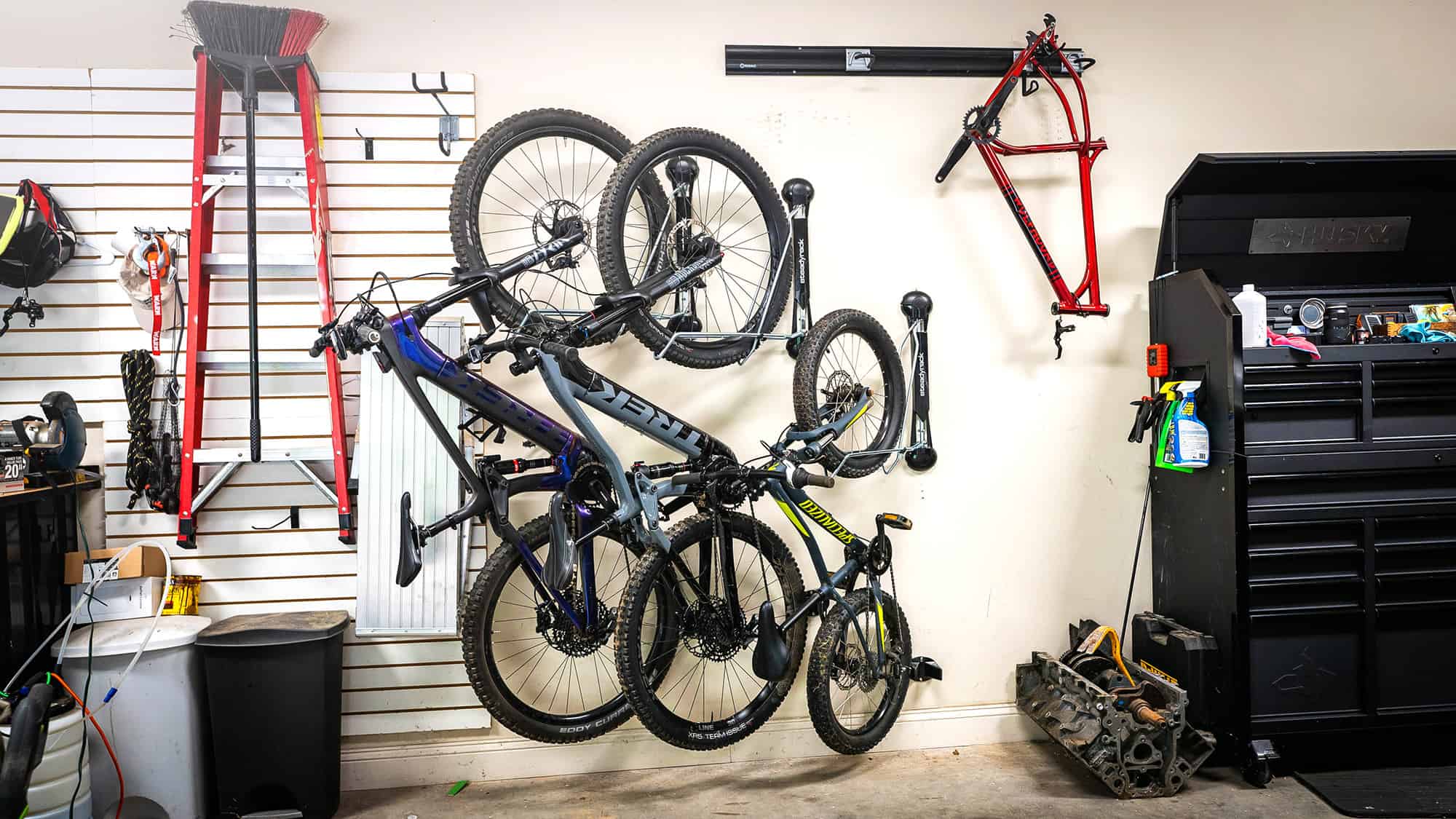 Steadyrack Review and Installation - Vertical Bike Storage 6 Steadyrack Bike Storage Review