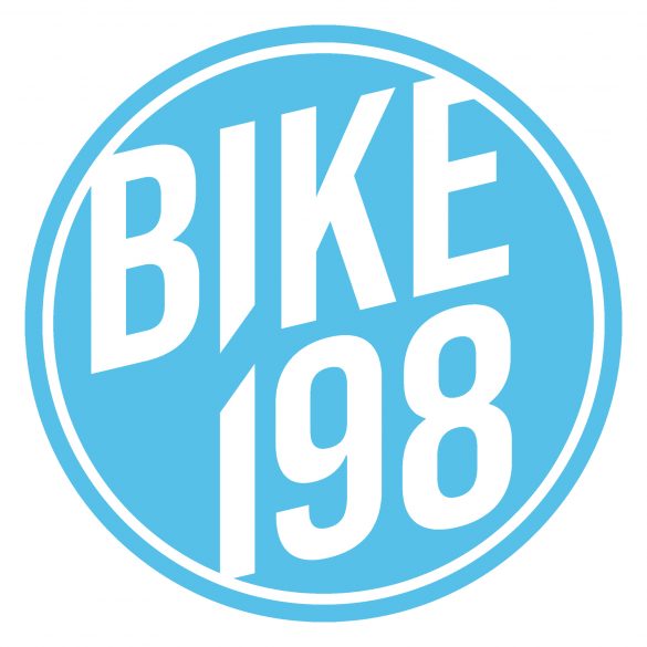 Print Bike198 logo blue
