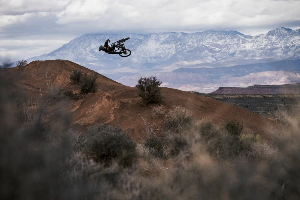 Ethan Nell & Tom Van Steenbergen Running Tandems in MESA 2 7 Mesa 2 Monster Energy Freeride Mountain Biking Utah
