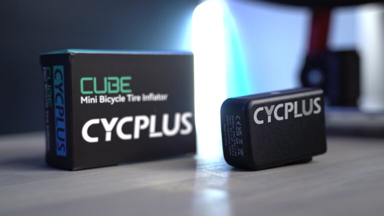 CYCPLUS CUBE Review / AWESOME Alternative to CO2 to INFLATE Bike Tires? 18 cycplus 1