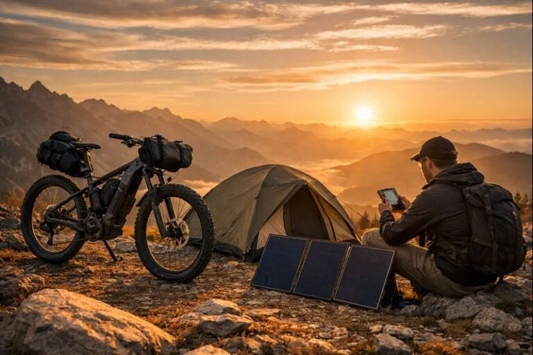 e-bike bikepacking tutorial