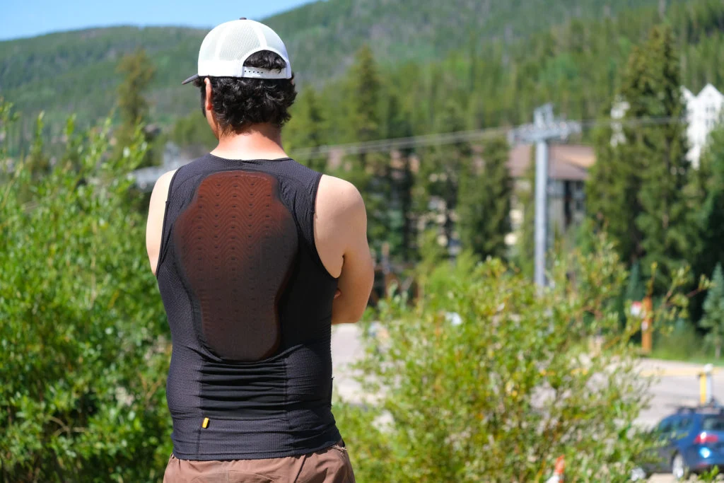 The Guide to MTB Body Armor: Pedal-Friendly Protection for Riders Over 40 7 fox racing baseframe pro sleeveless