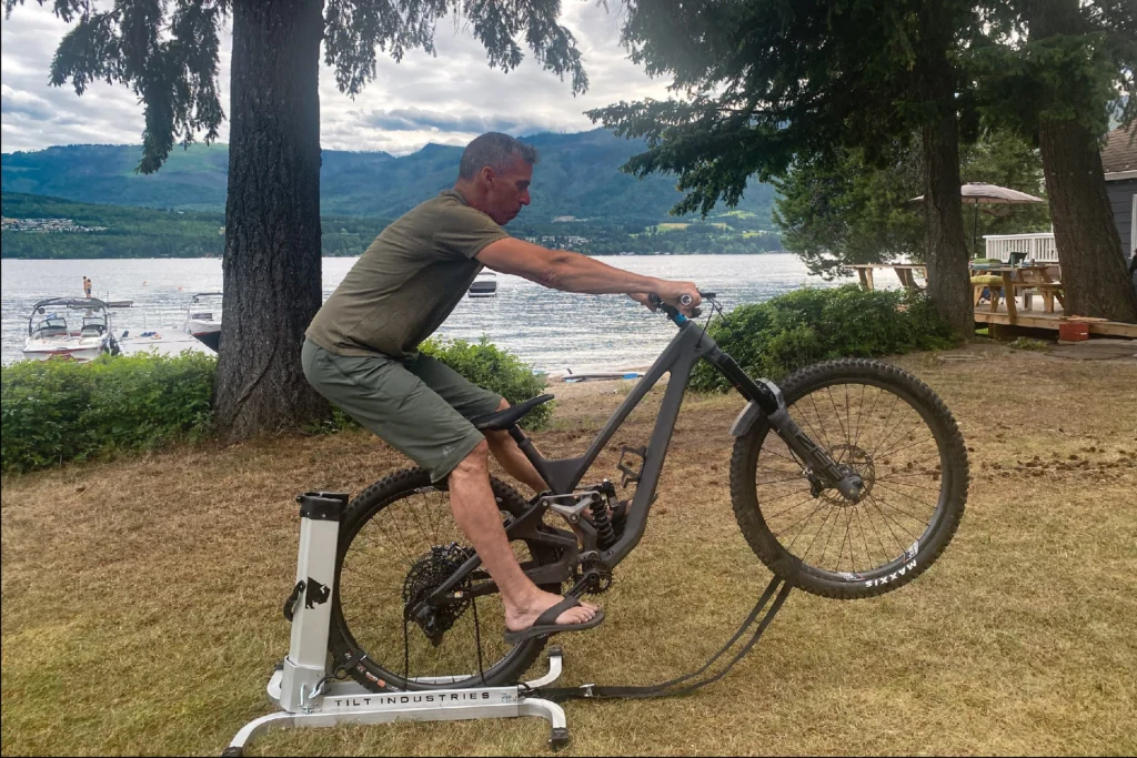 manual mountain bike trainer