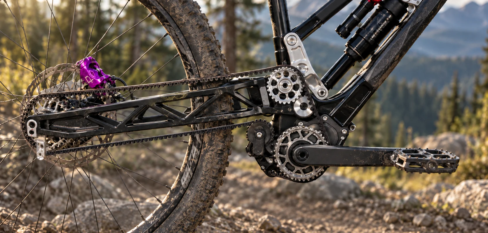 Belt Drives for Mountain Bikes