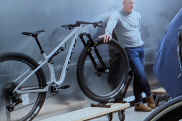 Trek 32-inch XC race bike prototype from social reveal (Trek Instagram)